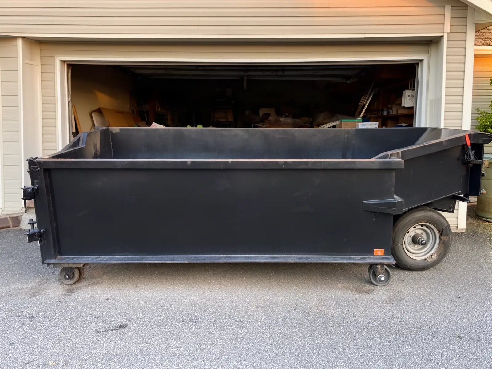 Roll-off dumpster from Barclay's Plano Dumpster Rental in Plano, TX